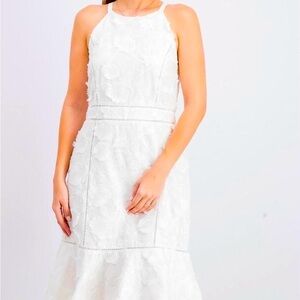 INC International Concepts Women's White Dress
